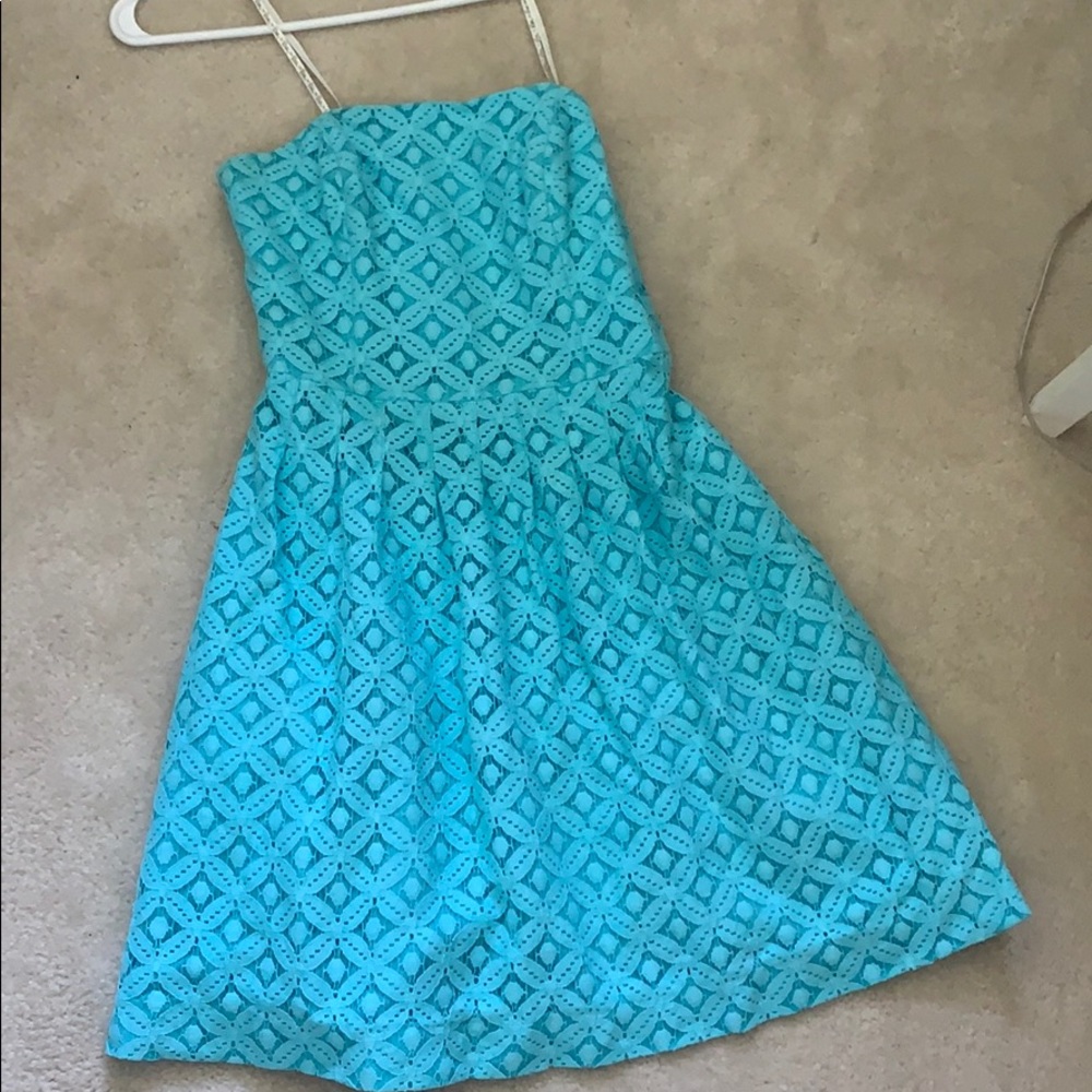 Beautiful blue Lilly Pulitzer dress